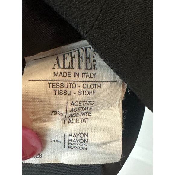 Cheap & Chic Moschino Black Short Straight Skirt Women's Size 10 Runs Small - Picture 5 of 7